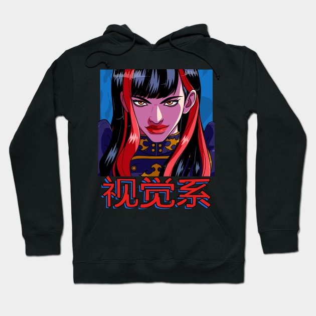 Visual Kei J-Rock Japanese Rock Music J-Pop Hoodie by Noseking